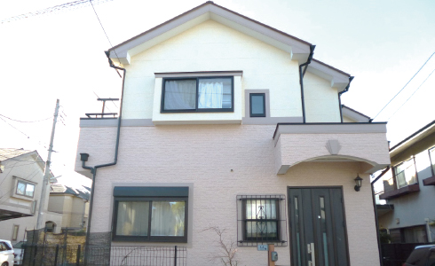グラナート工法で塗装したお住まい