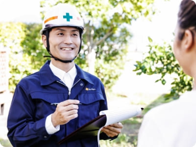 防水×塗装　職人による熟練の技術